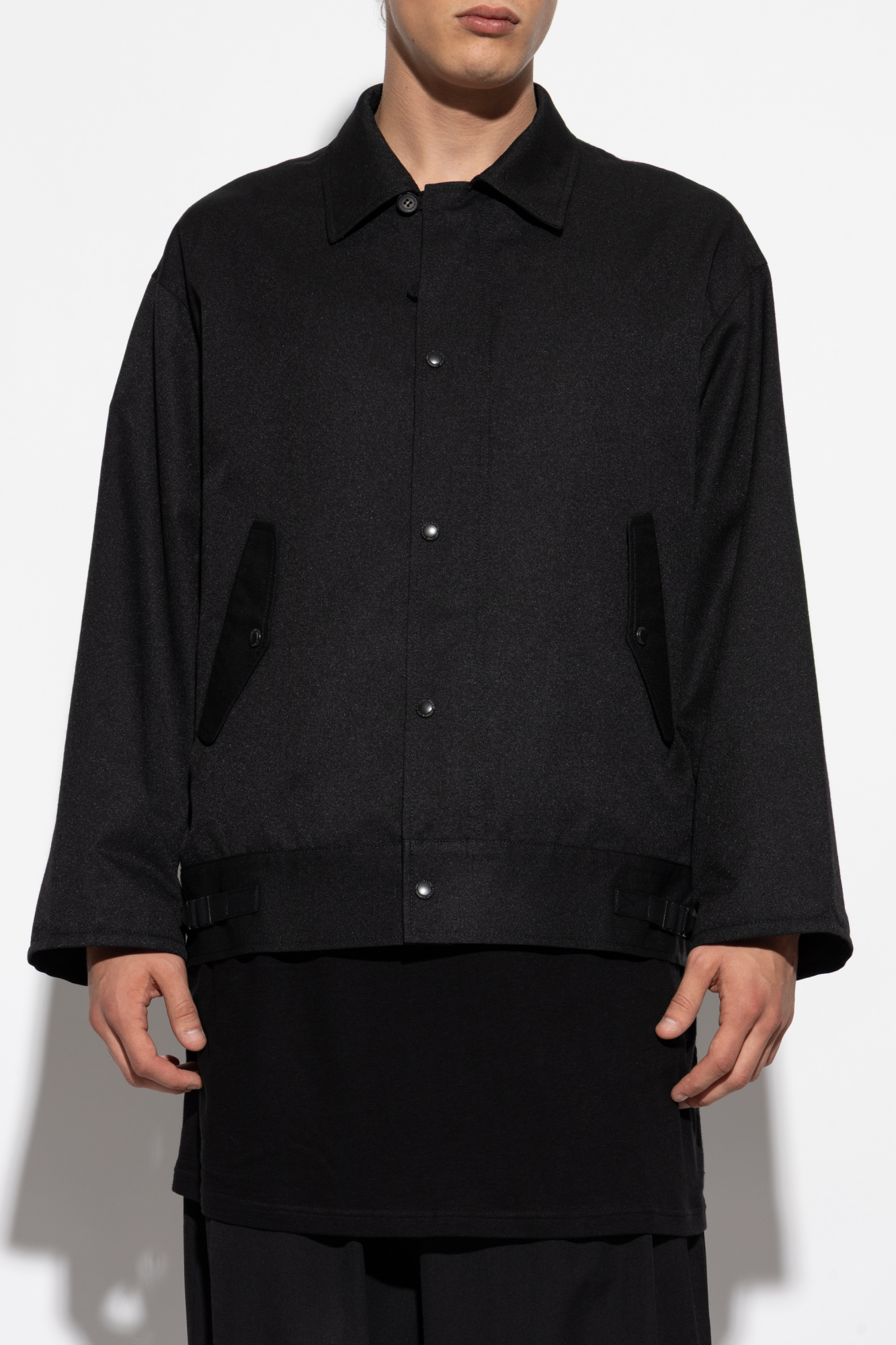 ジャケット・アウター COMME DES GARCONS HOMME PLUS jacket Black Jacket with pockets Comme des Garçons Homme Plus